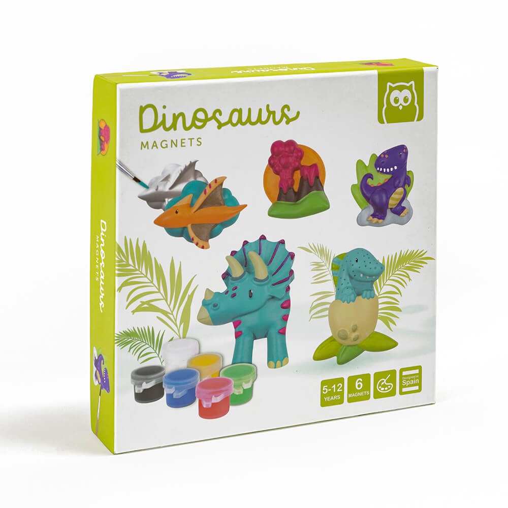 DYI Dinosaur magnets