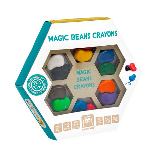 Magic beans crayons