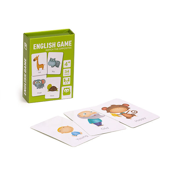 Juego de cartas English game